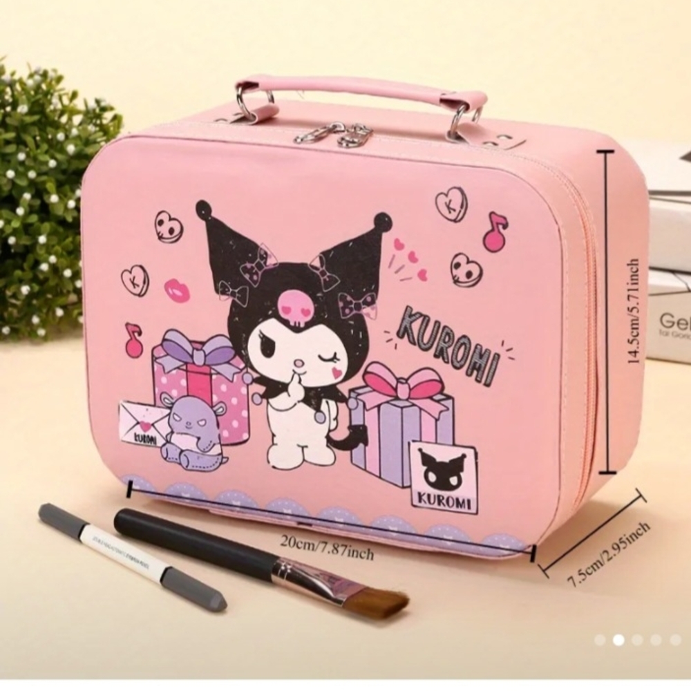 Pink Kuromi Makeup Case
